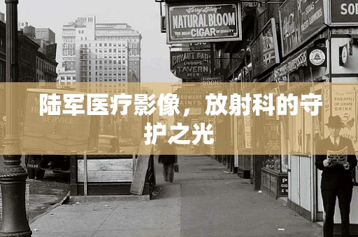 陆军医疗影像，放射科的守护之光