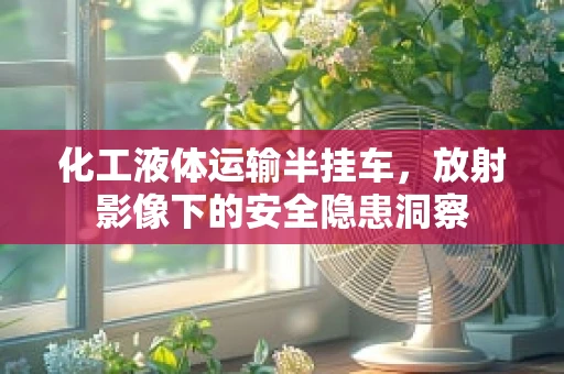 化工液体运输半挂车，放射影像下的安全隐患洞察