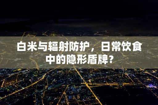 白米与辐射防护，日常饮食中的隐形盾牌？