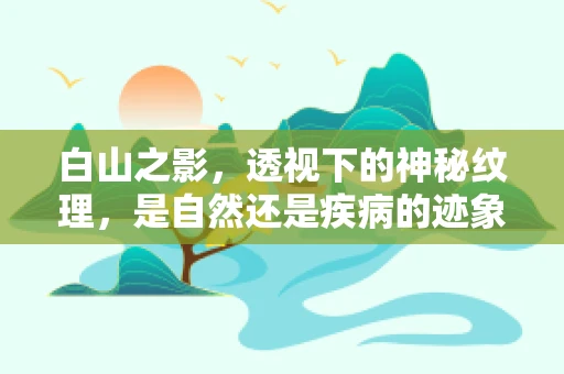 白山之影，透视下的神秘纹理，是自然还是疾病的迹象？