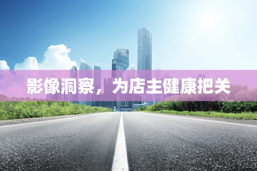 影像洞察，为店主健康把关