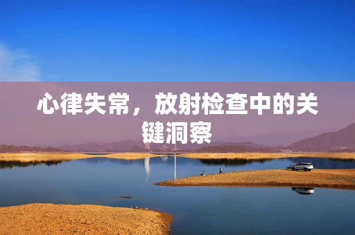 心律失常，放射检查中的关键洞察