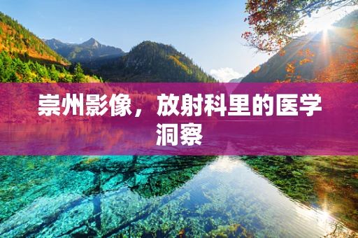 崇州影像，放射科里的医学洞察