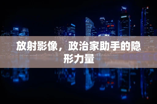 放射影像，政治家助手的隐形力量