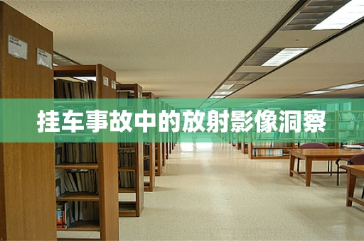 挂车事故中的放射影像洞察