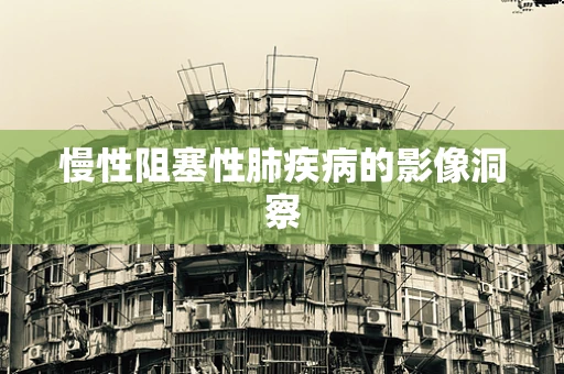 慢性阻塞性肺疾病的影像洞察