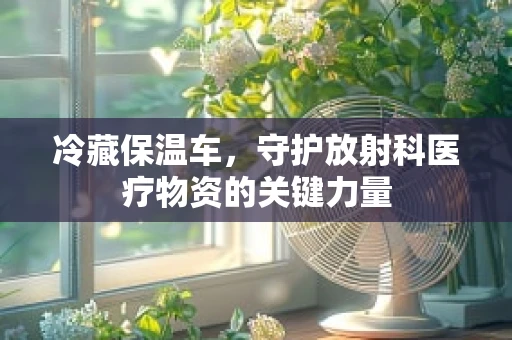 冷藏保温车，守护放射科医疗物资的关键力量