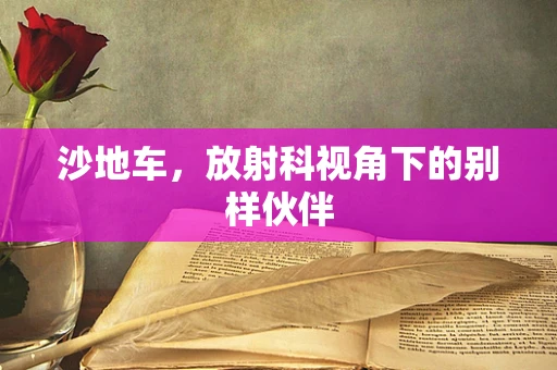 沙地车，放射科视角下的别样伙伴