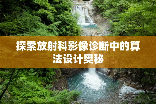 探索放射科影像诊断中的算法设计奥秘