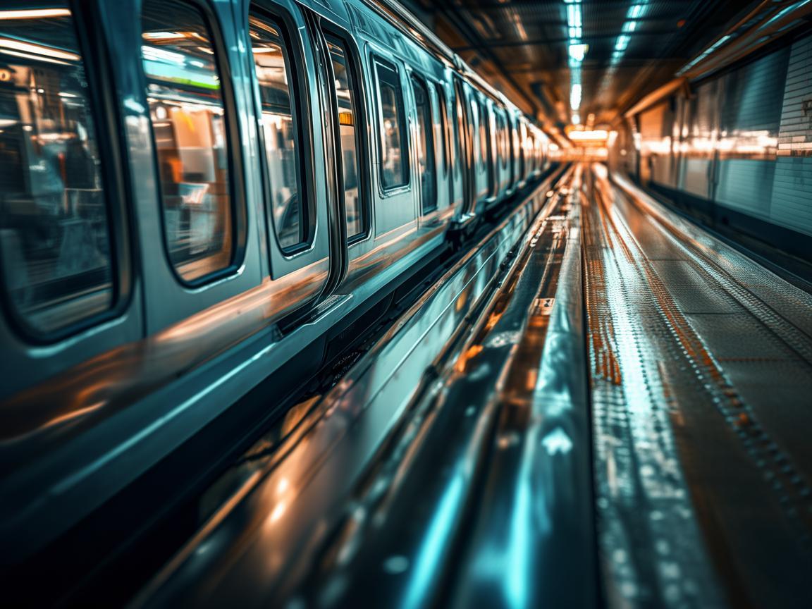 地铁列车，城市动脉中的影像洞察者
