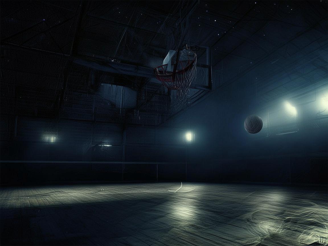 篮球场上的影像探秘